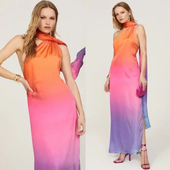 Baobab Ari Ombre Gown in Size Medium - Picture 4 of 14